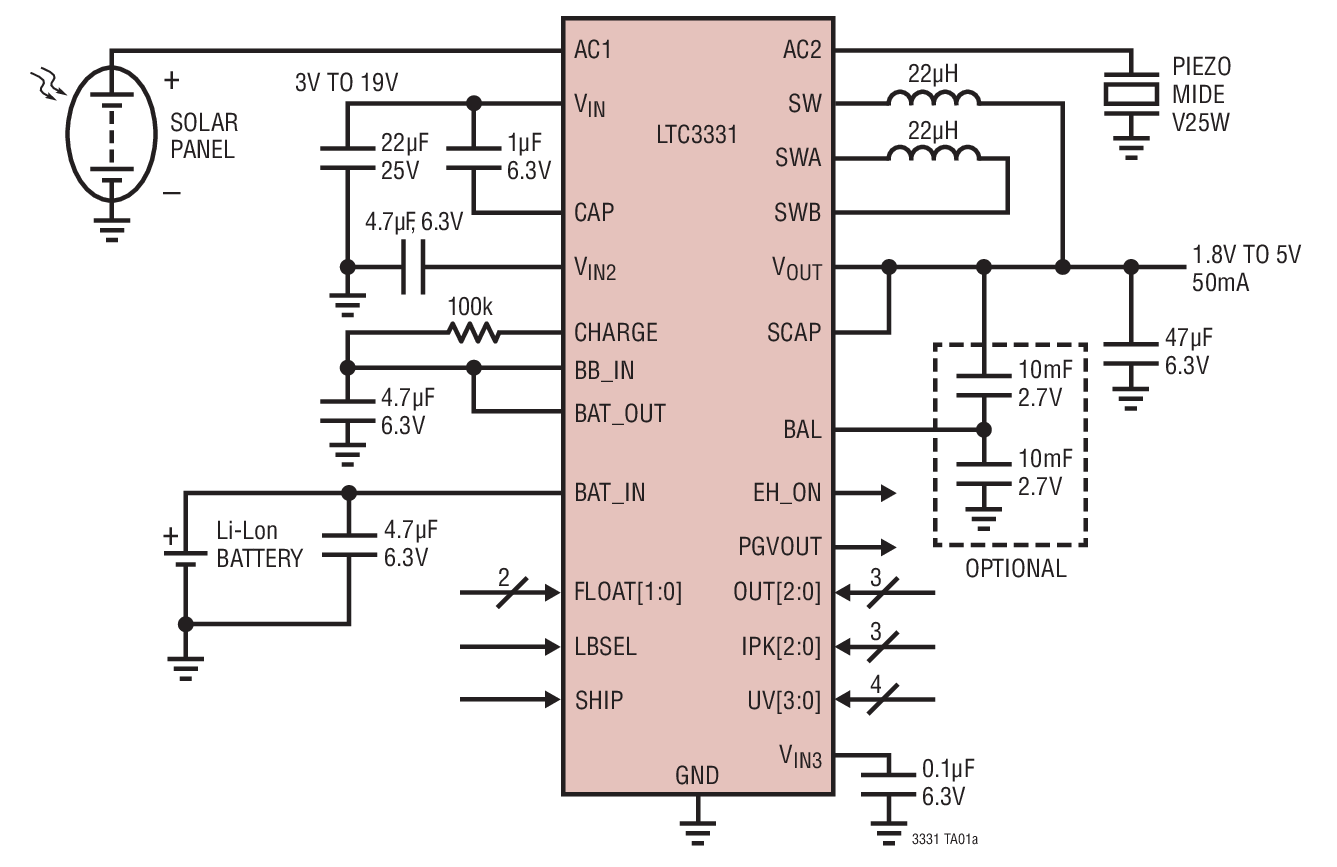 LTC3331Ӧͼһ